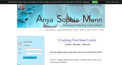 Desktop Screenshot of anyasophiamann.com